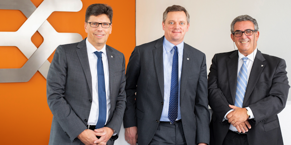 Vorstand Weidmüller 2018 (v.l.): Volker Bibelhausen, Jörg Timmermann und José Carlos Álvarez Tobar, © Weidmüller Interface GmbH & Co. KG 2019